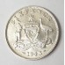 AUSTRALIA 1943 . SIXPENCE . ERROR . KING'S HEAD FLAW